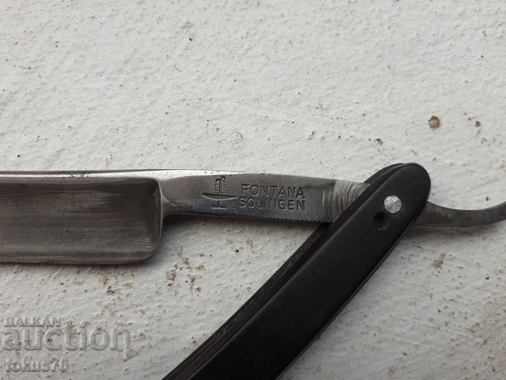 Old collector razor Fontana Solingen with price 90.00 BGN | € 46.02 Old collector razor Fontana Solingen with price 90.00 BGN | € 46.02