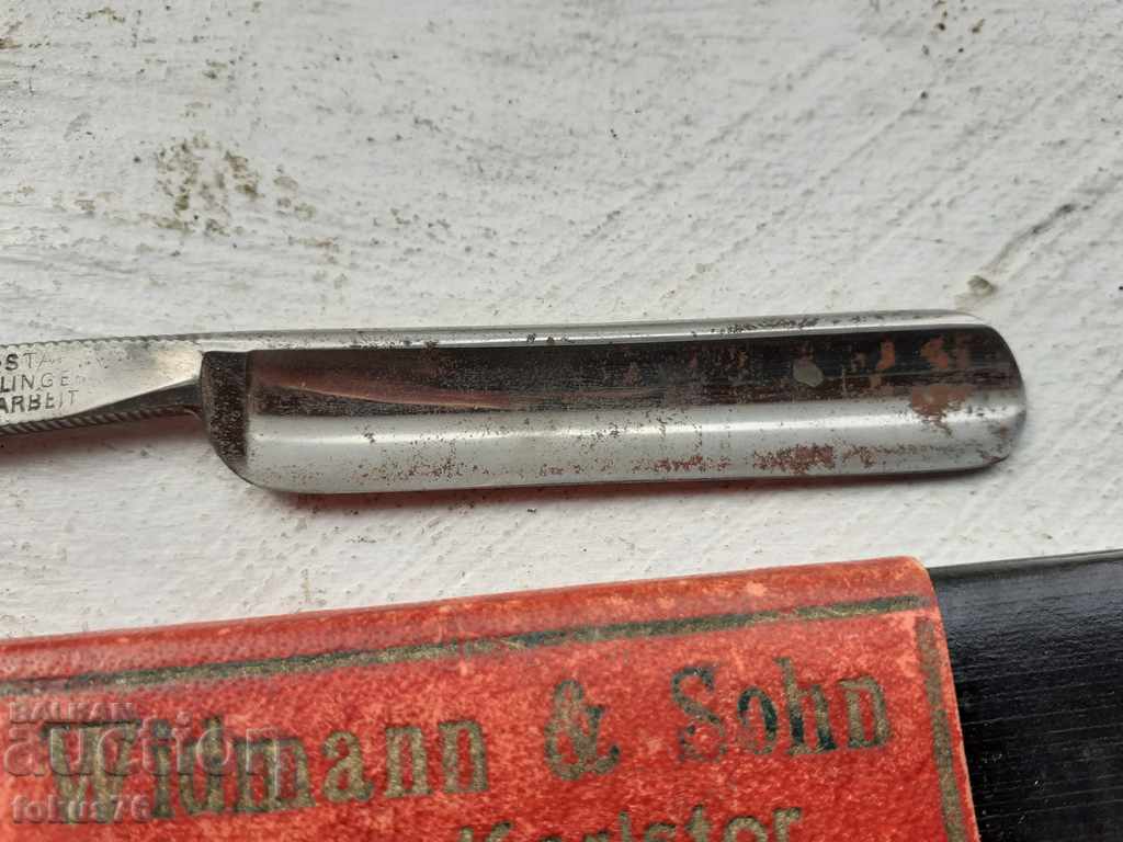 Доставка на Стар колекционерски бръснач Bradrei Solingen Доставка на Стар колекционерски бръснач Bradrei Solingen