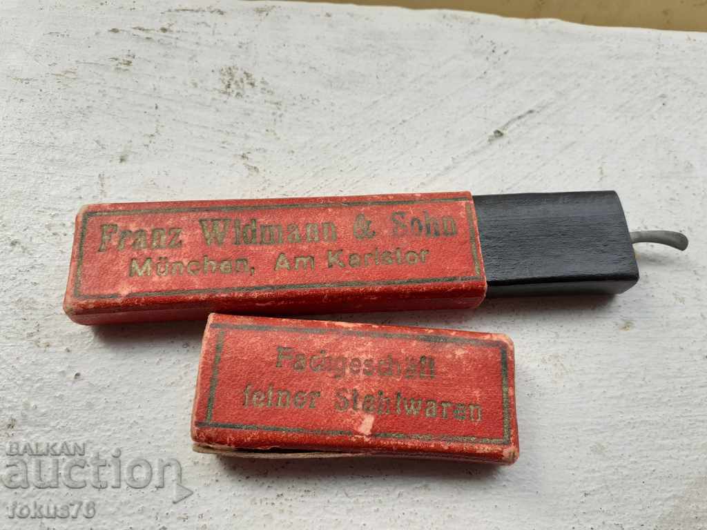 Стар колекционерски бръснач Bradrei Solingen - 5 Стар колекционерски бръснач Bradrei Solingen - 5