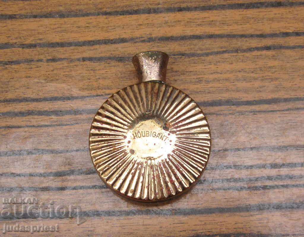 Παράδοση γυναικείο γυάλινο μπουκάλι αρώματος με αντίκες