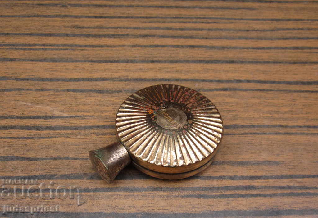 γυναικείο γυάλινο μπουκάλι αρώματος με αντίκες - 5