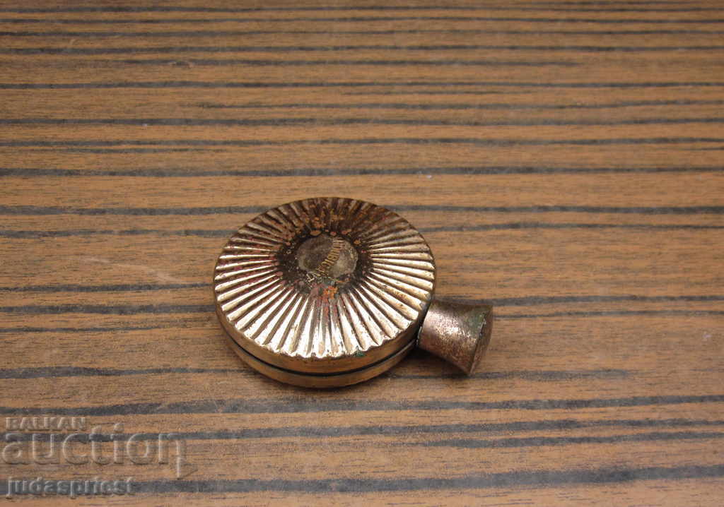 γυναικείο γυάλινο μπουκάλι αρώματος με αντίκες - 6