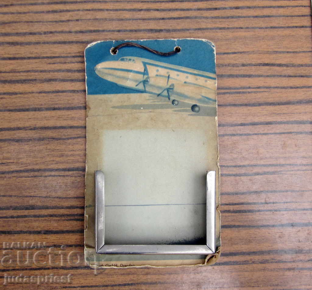 Carte de vizită germană germană din cel de-al doilea război mondial aviație civilă cu preț 35.00 BGN | € 17.90