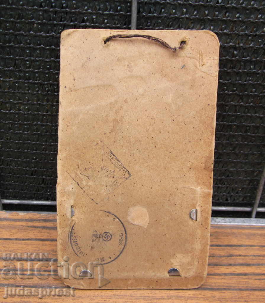 Carte de vizită germană germană din cel de-al doilea război mondial aviație civilă - 6