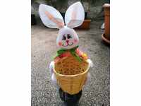 New Pink Easter Bunny with basket