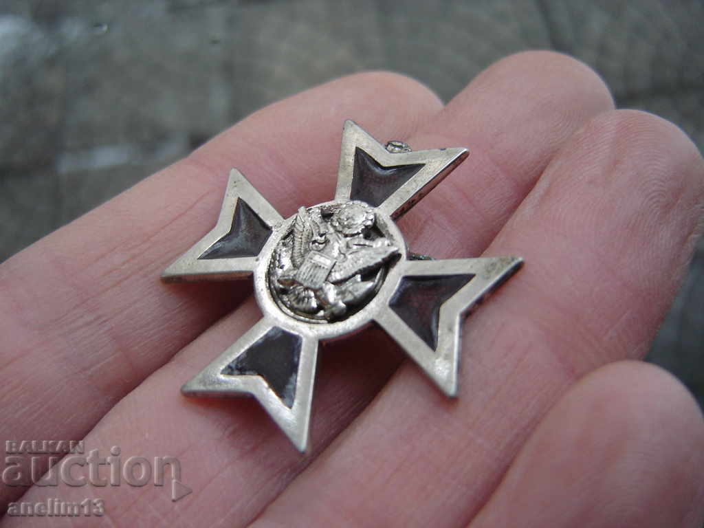 Licitație ORDIN MEDALIE INSIGNĂ CRUCE EMAIL SEMN AMERICAN VETERAN