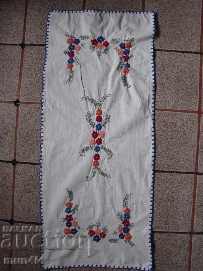 Table embroidery table cloth
