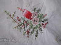 Christmas table embroidery tablecloth