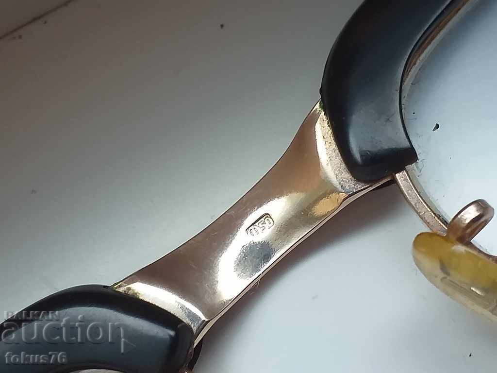 Original luxury prescription glasses Faber vintage gilding - 5 Original luxury prescription glasses Faber vintage gilding - 5