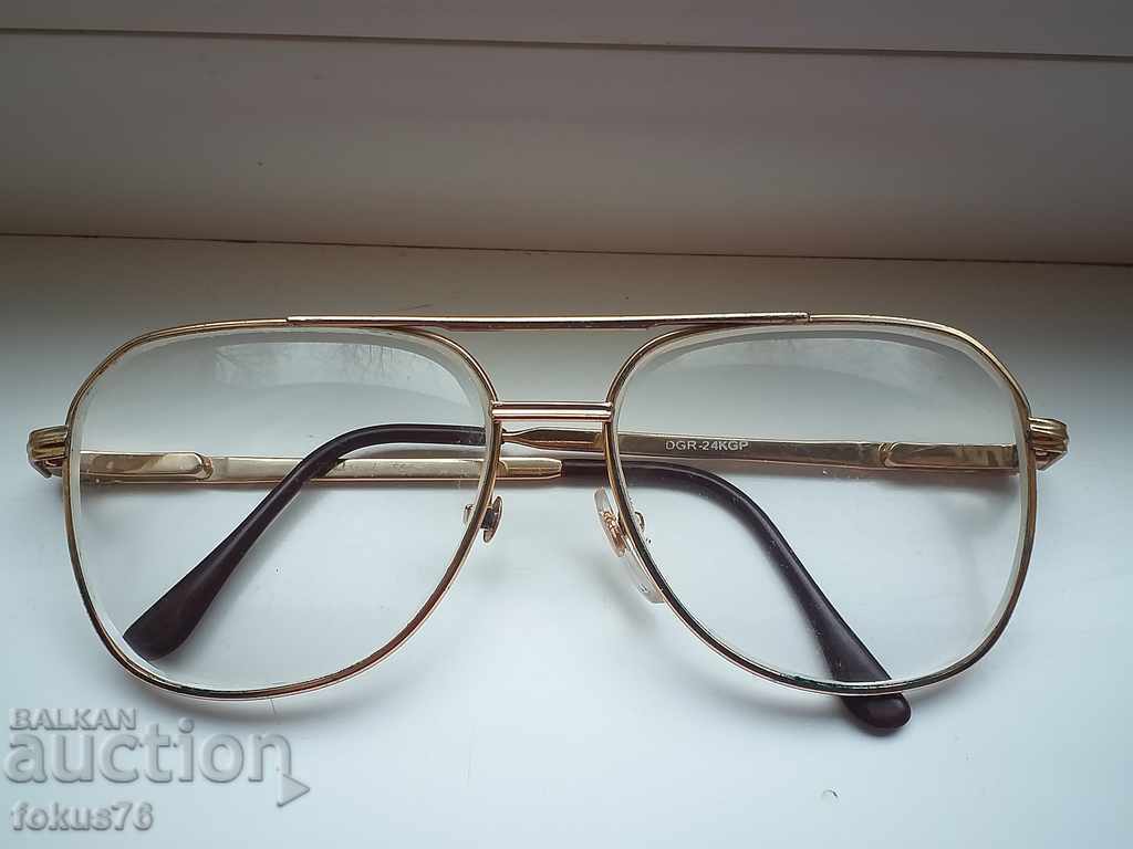 Γνήσια γυαλιά πολυτελείας με 24Κ επιχρυσωμένο