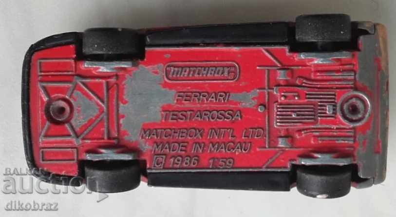 Auction Ferrari Testarossa - 1986 / Macau Auction Ferrari Testarossa - 1986 / Macau