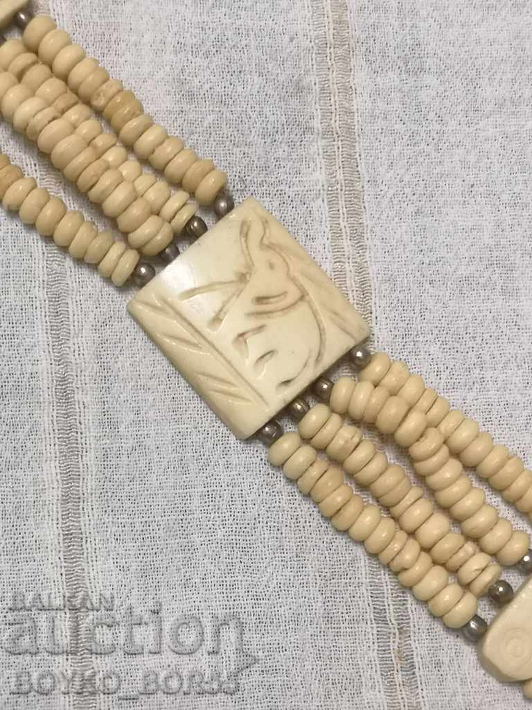 Ancient Bracelet Natural Natural Bone