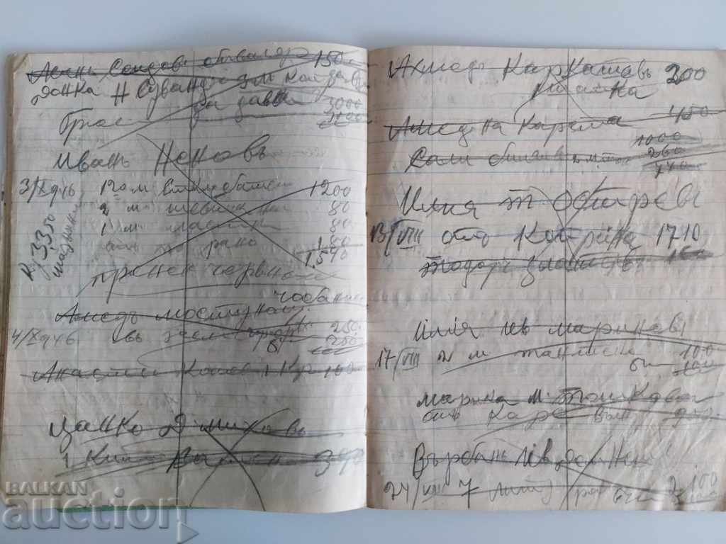 1943 VERSIONS SALES SHOPPING NOTEBOOK - 6