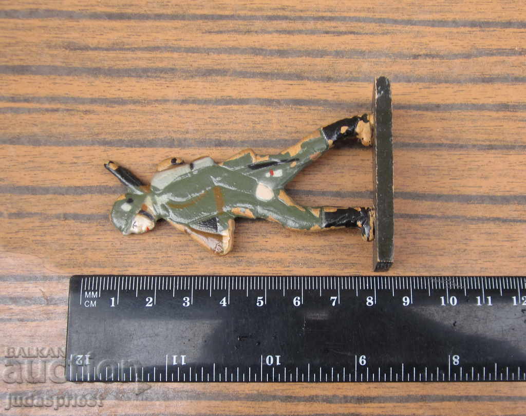 PSV παλιό γερμανικό στρατιωτικό παιχνίδι Γερμανός στρατιώτης με στολή - 7 PSV παλιό γερμανικό στρατιωτικό παιχνίδι Γερμανός στρατιώτης με στολή - 7