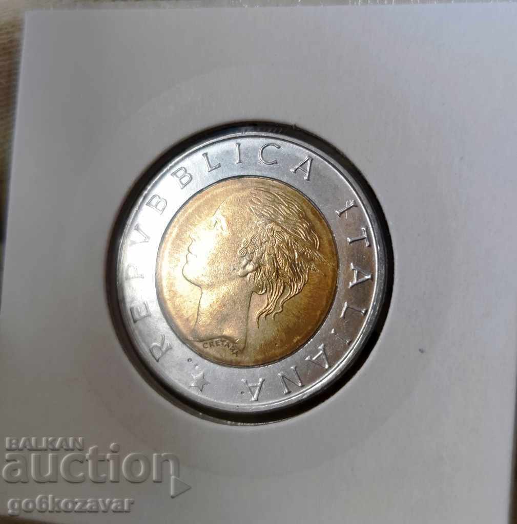 Italy 500 lira 1998 Jubilee! UNC with price 2.80 BGN | € 1.43 Italy 500 lira 1998 Jubilee! UNC with price 2.80 BGN | € 1.43