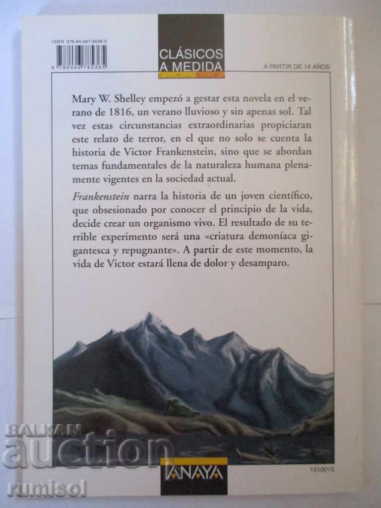 Frankenstein - Mary W. Shelley - 6 Frankenstein - Mary W. Shelley - 6