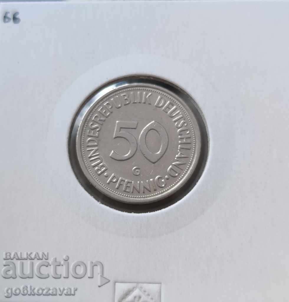 Γερμανία 50 pfennig 1980