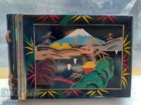 Collectible Japanese lacquer music photo album
