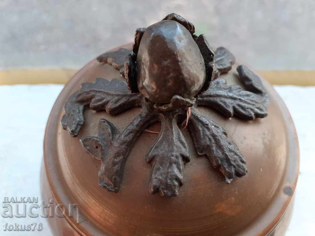 Great forged copper vessel with solid bronze fittings and quality - 6 Great forged copper vessel with solid bronze fittings and quality - 6