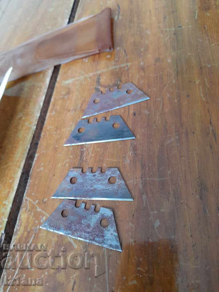 Стари остриета,резци за макетен нож - 5 Стари остриета,резци за макетен нож - 5