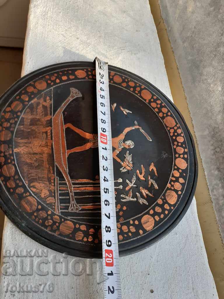 Solid copper plate for wall - 5