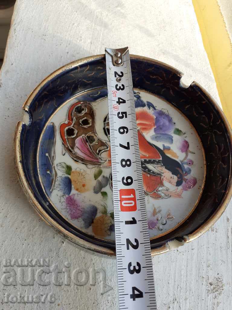 Old ashtray Royal Satsuma satsuma - 5 Old ashtray Royal Satsuma satsuma - 5