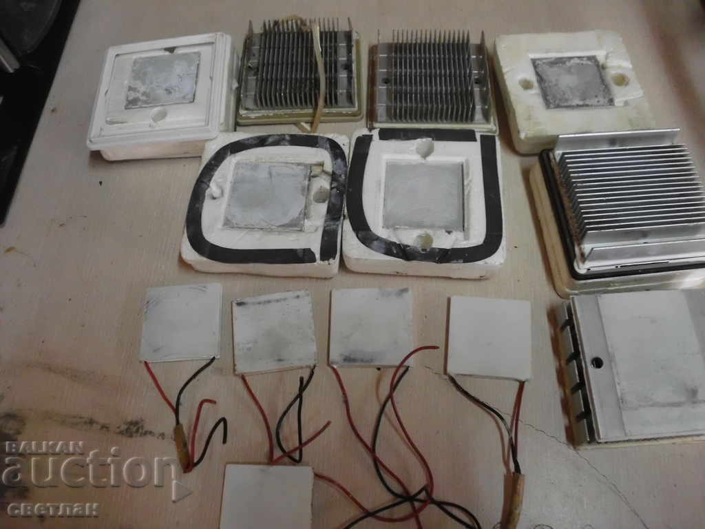 Delivery of peltier elements Delivery of peltier elements