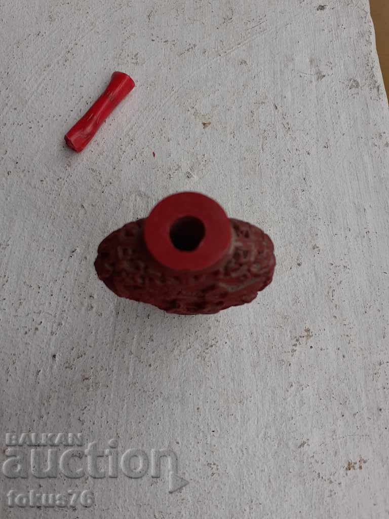 Old Chinese perfume bottle Cinnabar Laquer - 6 Old Chinese perfume bottle Cinnabar Laquer - 6