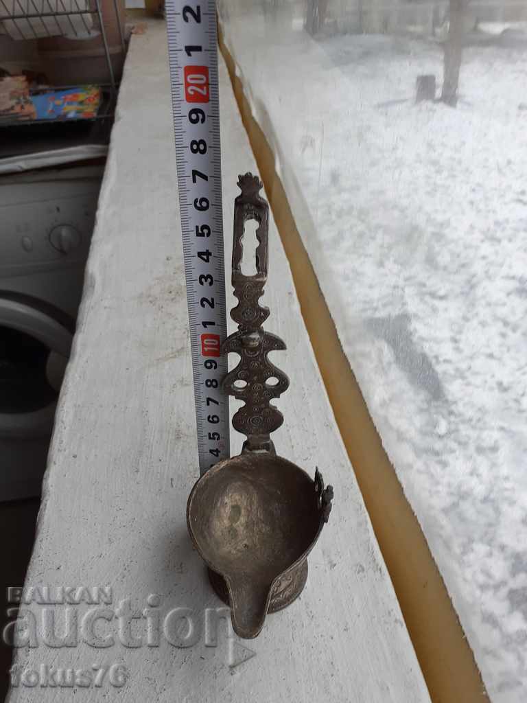 Old ottoman wrought oil lamp chandeliers - 5