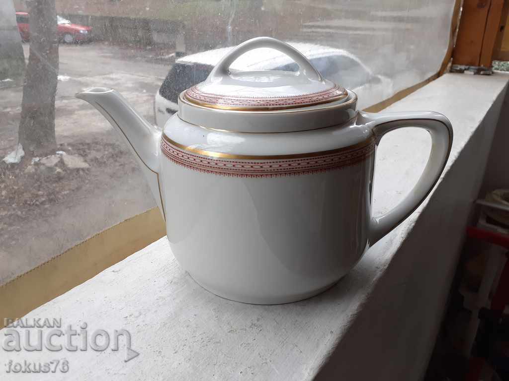 Wonderful old collector's porcelain teapot KPM Germay - 7 Wonderful old collector's porcelain teapot KPM Germay - 7