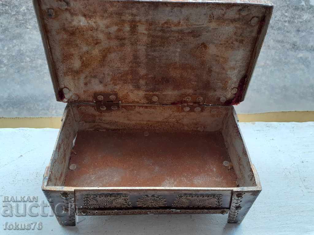 Old Bulgarian metal jewelry box - 6 Old Bulgarian metal jewelry box - 6