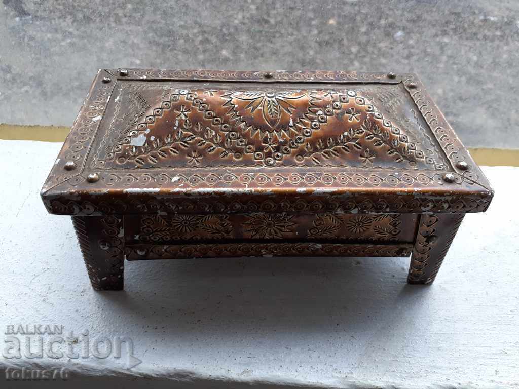 Old Bulgarian metal jewelry box - 7 Old Bulgarian metal jewelry box - 7
