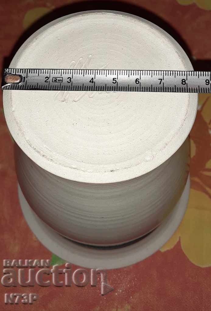 Υπέροχο αγγείο. ΧΕΙΡΟΠΟΙΗΤΟ. - 6