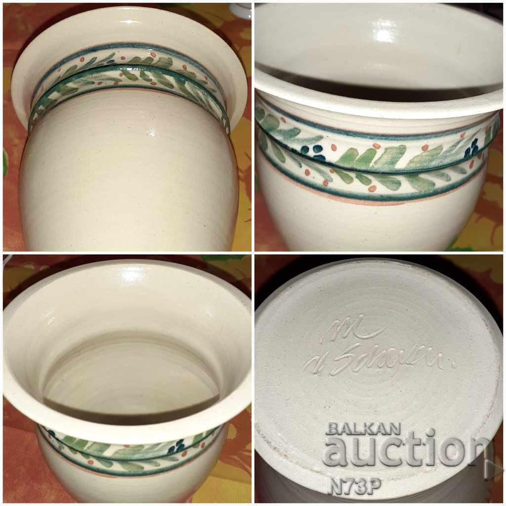 Υπέροχο αγγείο. ΧΕΙΡΟΠΟΙΗΤΟ. - 7