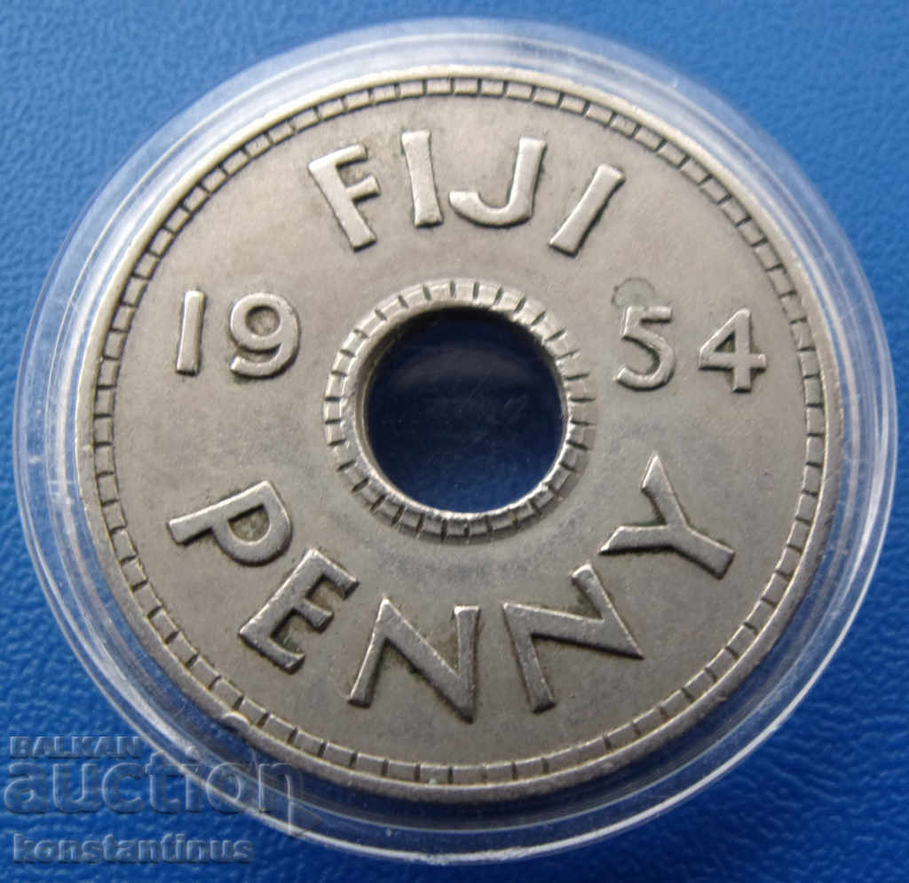 Fiji 1 Cent 1954 Rare