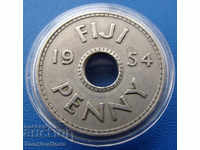 Fiji 1 Cent 1954 Rare