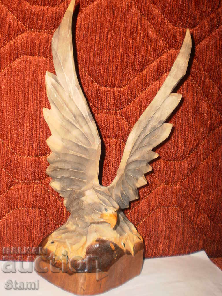Wooden figure of an eagle with price 49.00 BGN | € 25.05