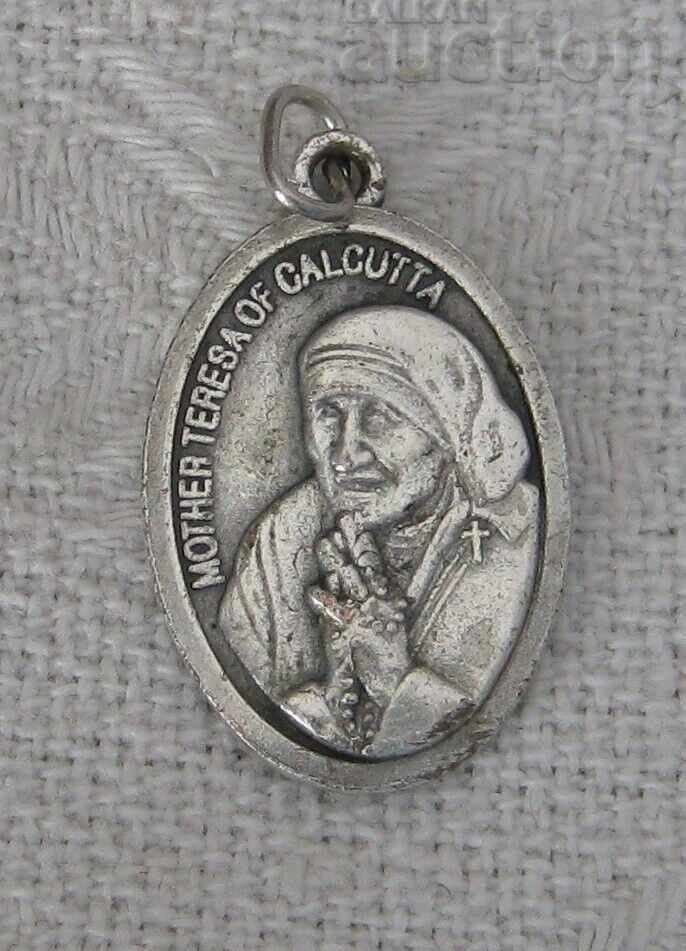 MOTHER THERESA FROM CALCUTTE MEDALLION ITALY