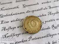 Νόμισμα - Γερμανία - 10 pfennigs 1949; Σειρά J