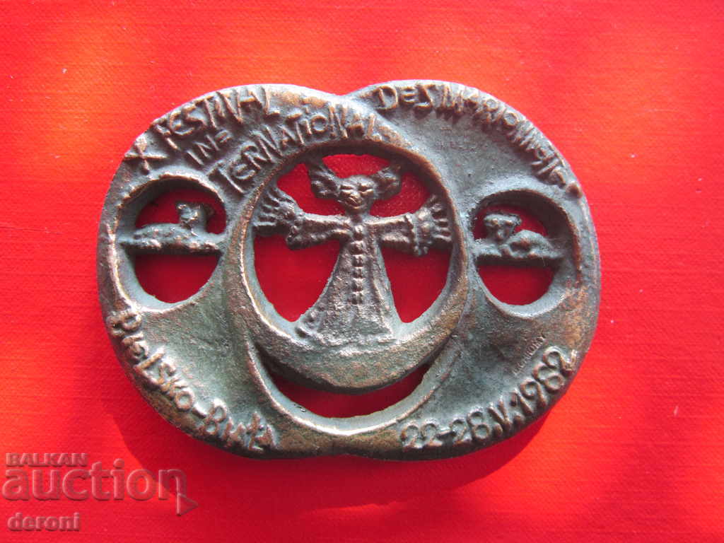 Delivery of Old German Bronze Sculpture Stuffed Toy Stuff