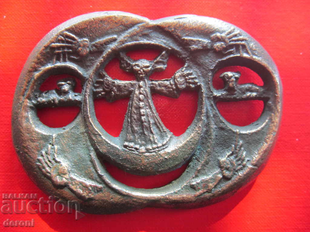 Old German Bronze Sculpture Stuffed Toy Stuff - 6