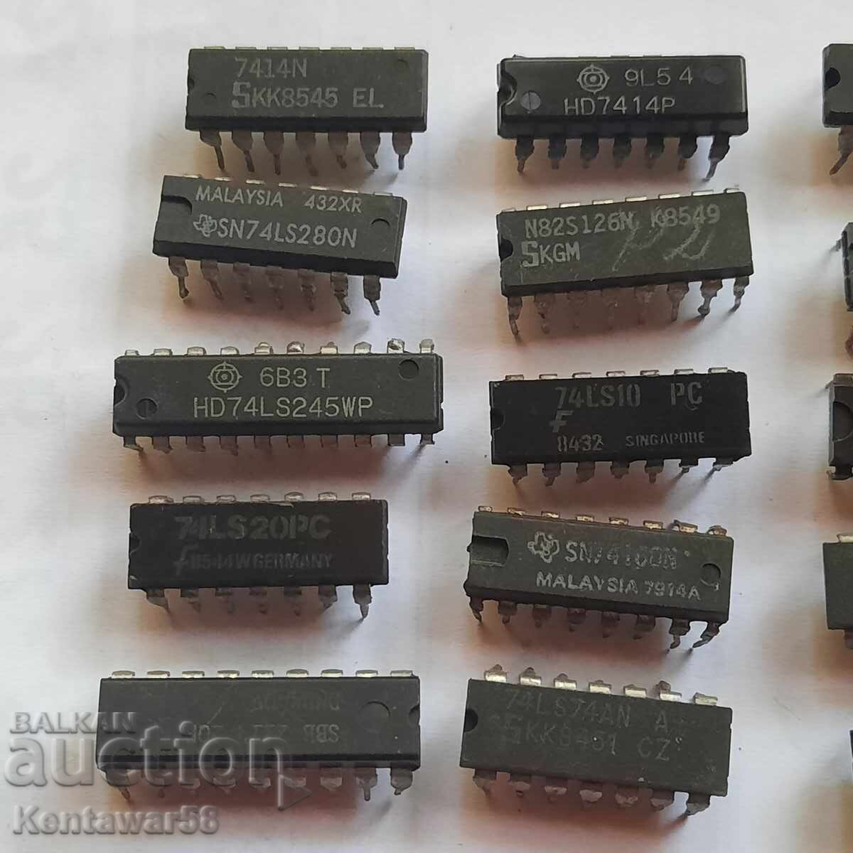 Integrated circuits - 20 pcs with price € 4.00 | 7.82 BGN Integrated circuits - 20 pcs with price € 4.00 | 7.82 BGN