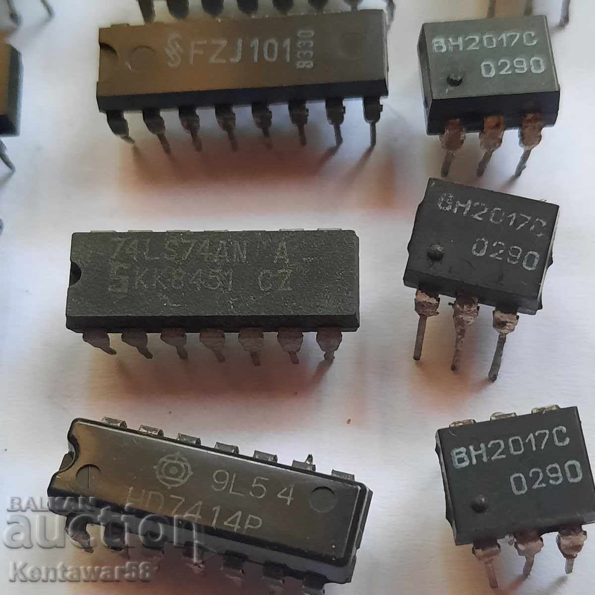 Integrated circuits - 20 pcs - 5 Integrated circuits - 20 pcs - 5