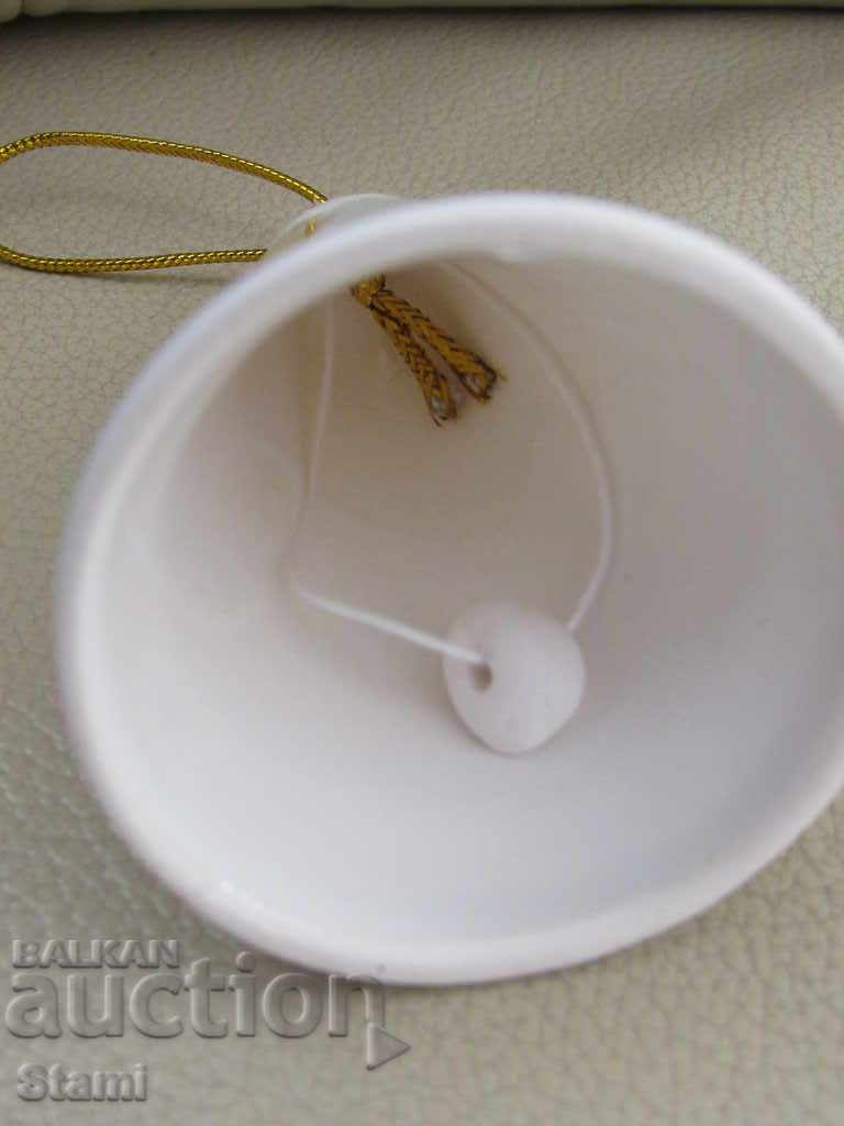 Porcelain bell-8 cm-souvenir from Ulan-Ude-Russia - 7 Porcelain bell-8 cm-souvenir from Ulan-Ude-Russia - 7