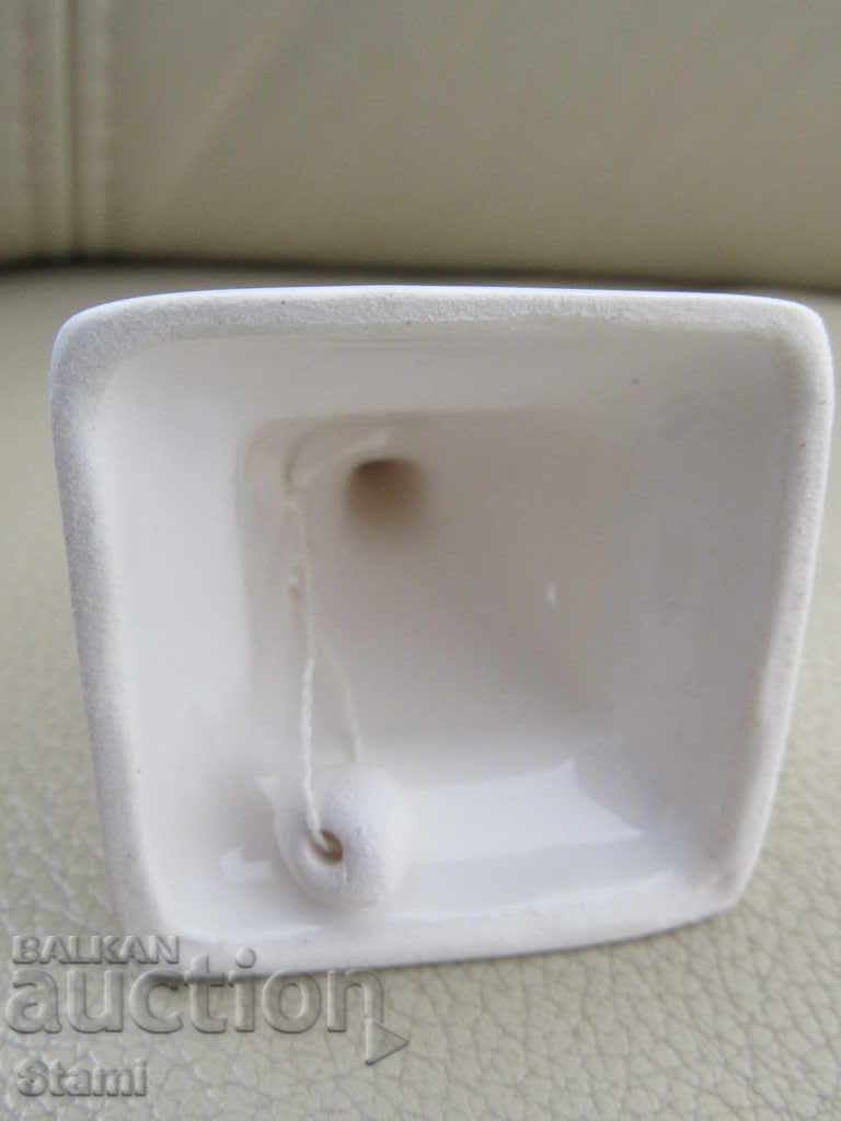 Clopoțel din porțelan - 8 cm - suvenir din Ulan-Ude - Rusia - 6