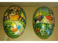 1900S HUGE EASTER EGG LITHOGRAPHY