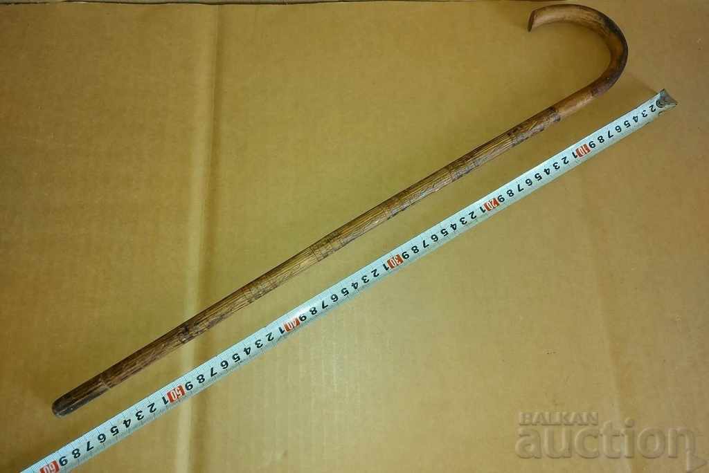 Auction OLD SMALL WOODEN STICK SHEPHERD CARVING WOOD CARVING Auction OLD SMALL WOODEN STICK SHEPHERD CARVING WOOD CARVING