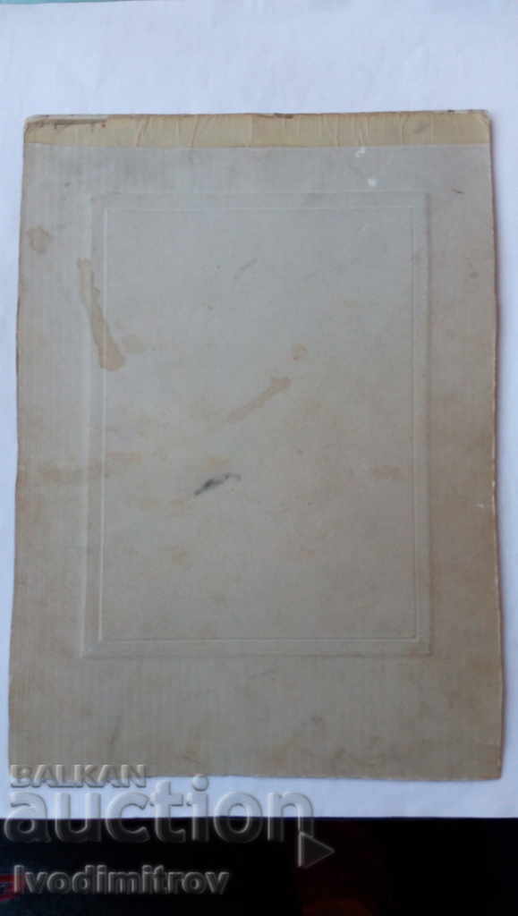 Photo Officer with his wife Cardboard with price 6.45 BGN | € 3.30