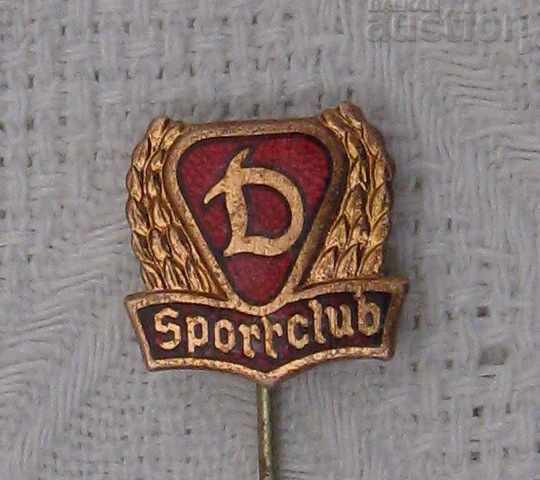 FOOTBALL DYNAMO DRESDEN GERMANY LOGO BADGE ENAMEL with price 5.00 BGN | € 2.56