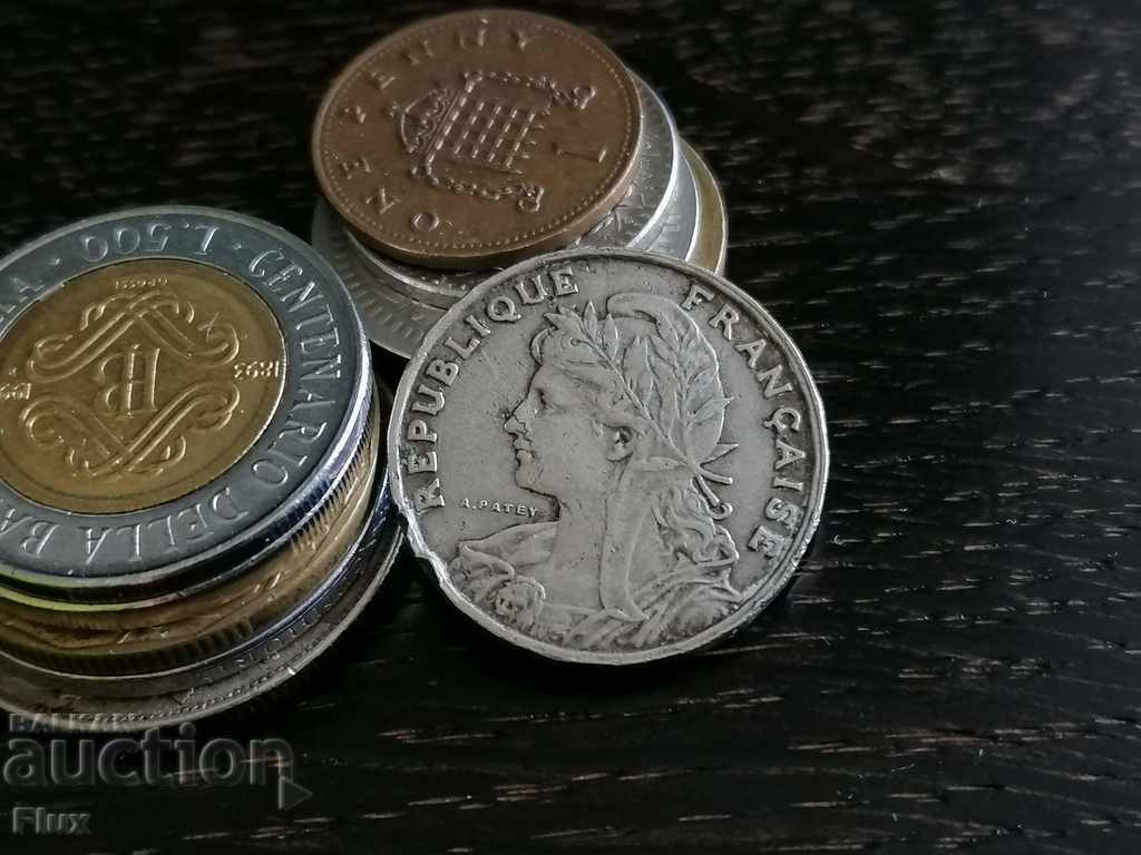 Delivery of Coins - France - 25 centimes 1904